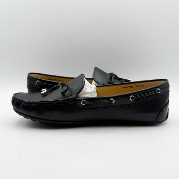 Marc Joseph New York Womens Riverview Loafers US 9.5 M Black Leather NIB - Picture 7 of 12